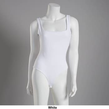 Juniors No Comment Spanlux Jersey Sleeveless Square Neck Bodysuit - Boscov's | Boscov's Department Stores