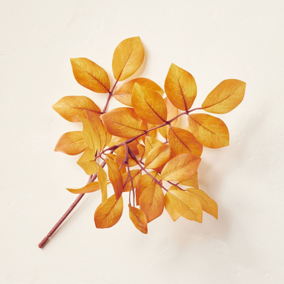 9.5" Faux Golden Ash Leaf Fall Stem - Hearth & Hand™ with Magnolia | Target