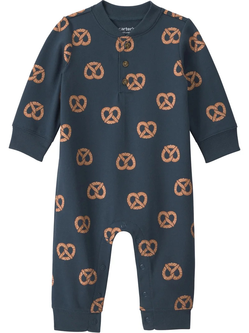 Carter's Child of Mine Baby Jumpsuit, Sizes 0/3-24 Months | Walmart (US)