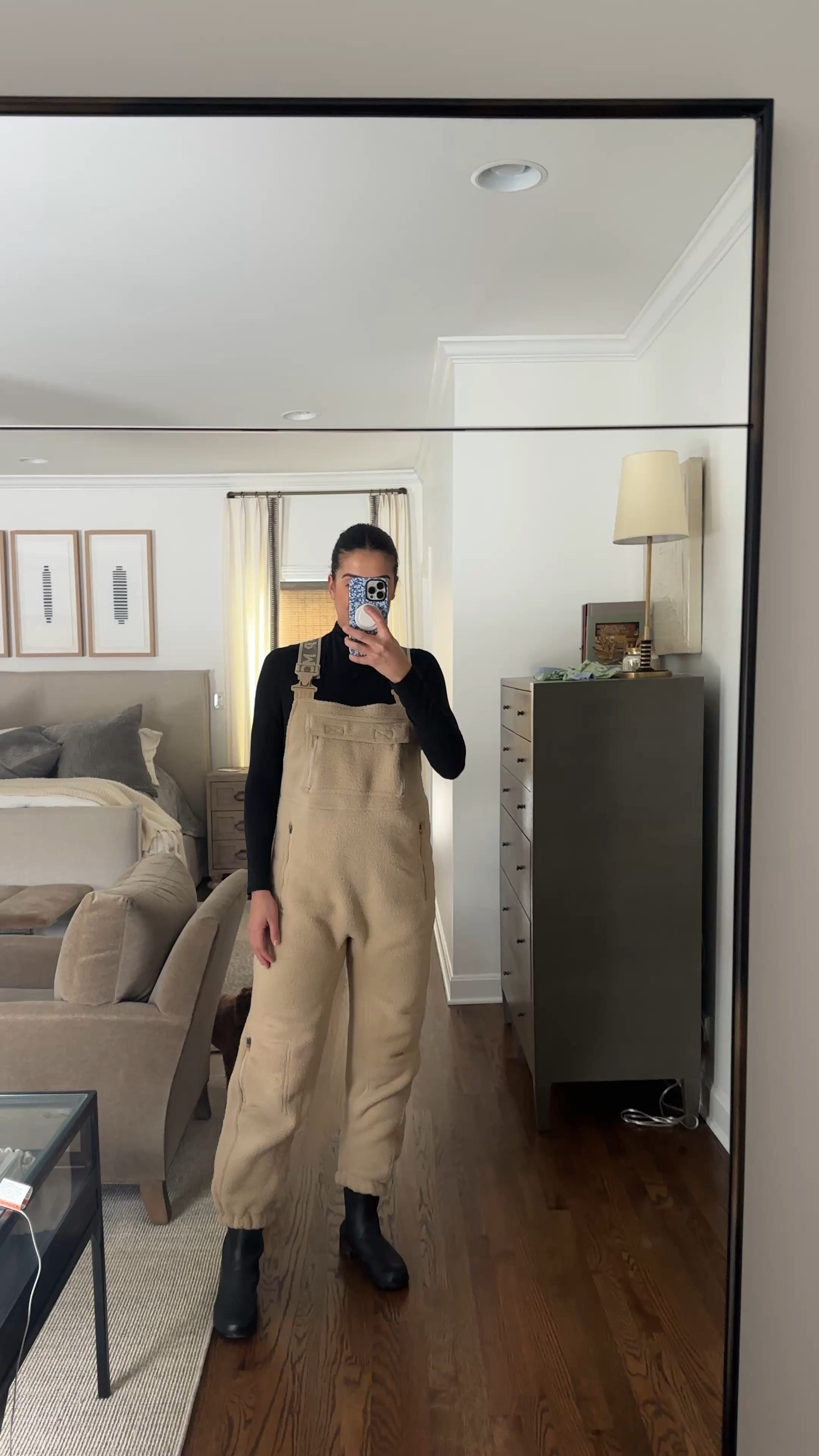 Snow outfit, Sherpa overalls, FP movement outfit, snow day outfit, ski outfit

#LTKSeasonal