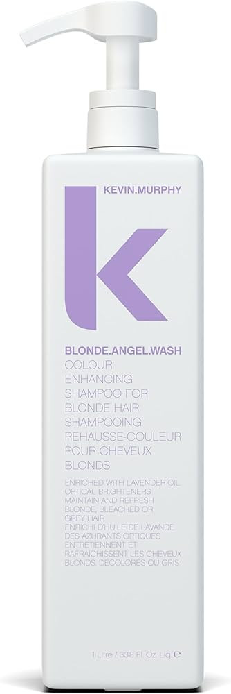 KEVIN.MURPHY BLONDE.ANGEL.WASH - Blonde Shampoo - Purple Shampoo for Blonde & Grey Hair - Colour ... | Amazon (US)