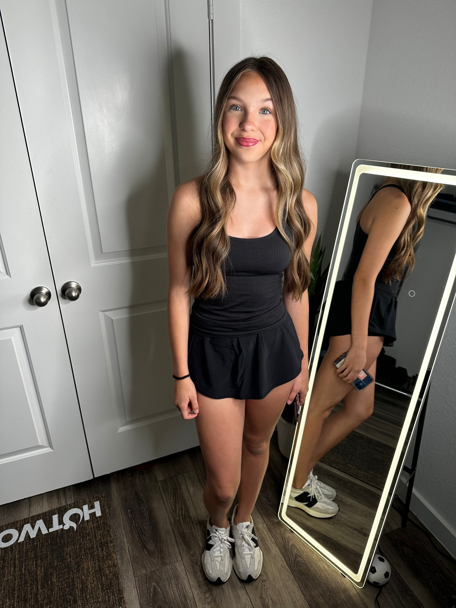Tennis, golf, or just hanging around this set is her fave to swipe from mom’s closet Wearing a 2 in the top and medium in the skirtt

#LTKKids #LTKFamily #LTKActive