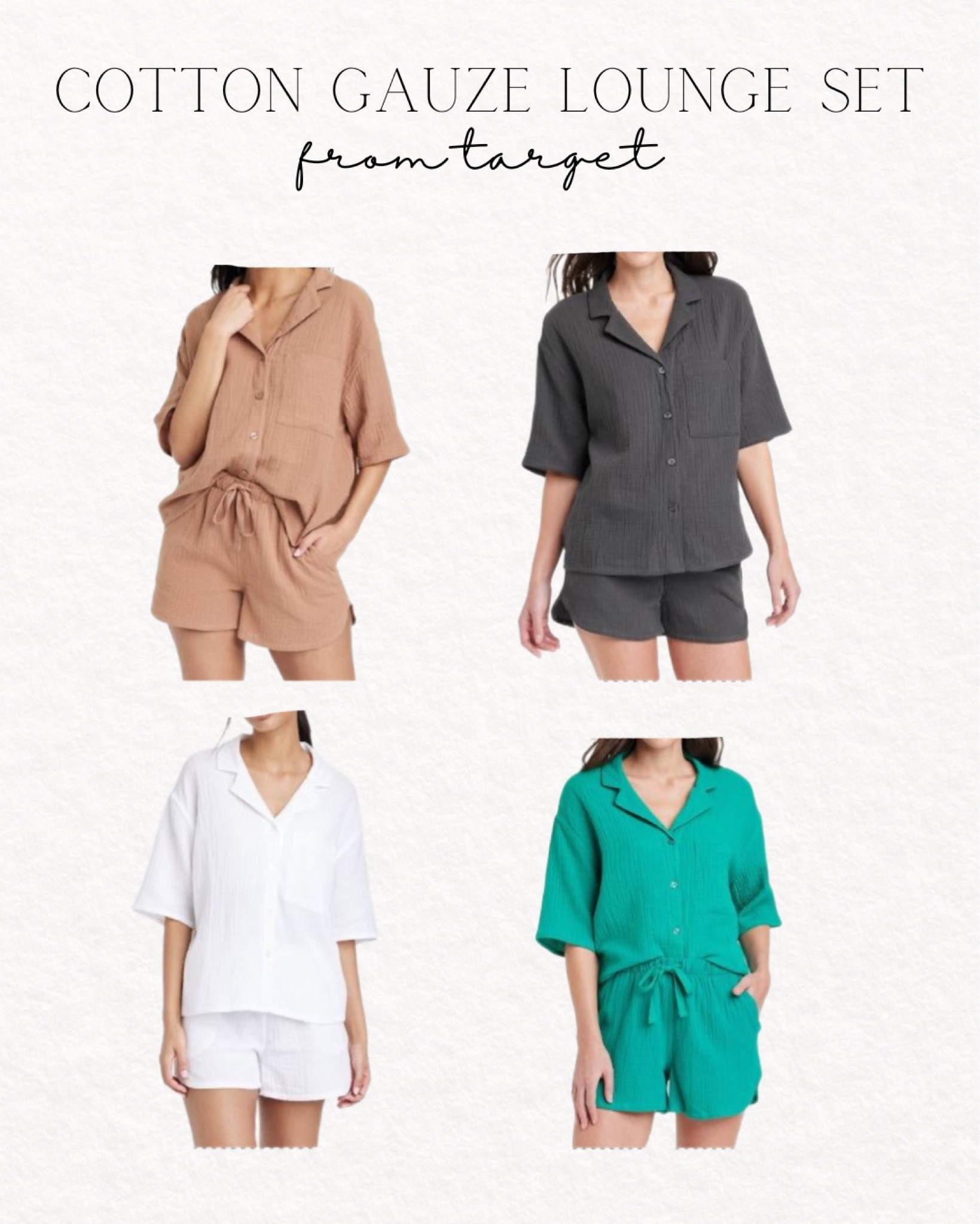 New cotton gauze lounge pajama set Stars Above from Target

lounge wear, sleepwear, pajama set, cozy wear, cotton gauze, Target find, Target style, spring set 

#LTKfit #LTKstyletip #LTKFind