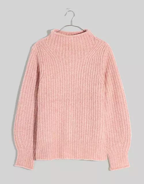 Loretto Mockneck Pullover Sweater | Madewell