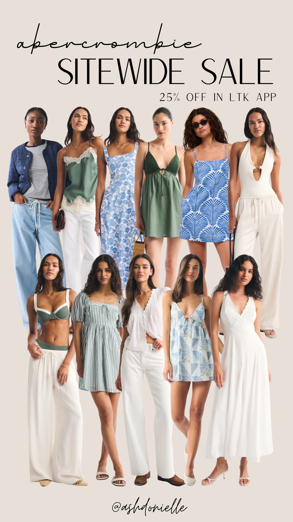 Abercrombie ltk sale 25% off

Lightweight spring outfit look
Floral midi dress outfit
Classic white blouse outfit
Denim jacket spring outfit
Chic linen trousers outfit
Soft pastel outfit look
Flowy maxi skirt outfit
Striped knit spring outfit
Neutral spring layering outfit
Effortless everyday spring style

#LTKSaleAlert #LTKSeasonal #LTKootd