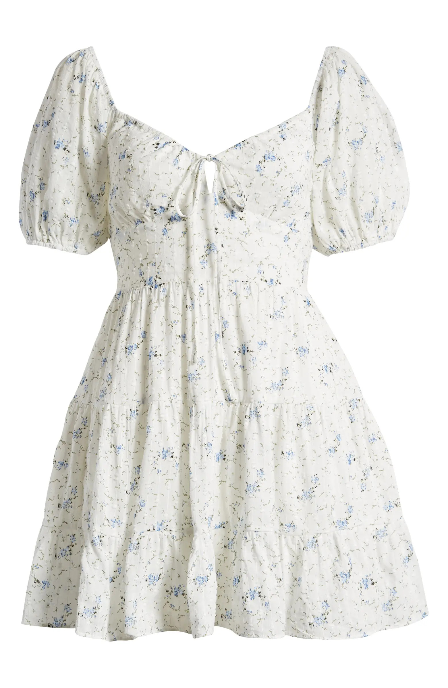 All in Favor Floral Cotton Minidress | Nordstrom | Nordstrom