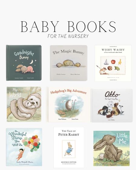 Baby Books - For The Nursery

#babyproducts #babybooks #amazon #nordstrom #babyfavorites #newborn #founditonamazon #amazonfind #baby #babyfinds #babytoys

#LTKkids #LTKFind #LTKbaby