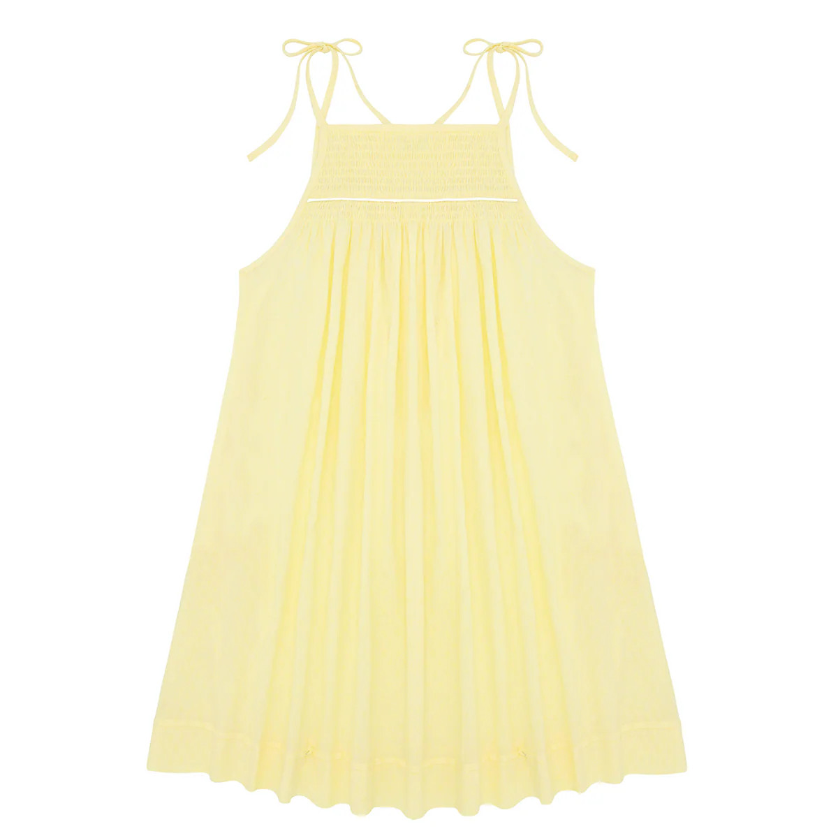 Women\u2019s Banana Smocked Coverup | Over The Moon