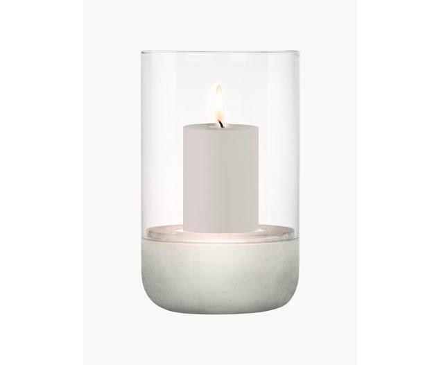 Windlicht Calma aus Glas, H 20 cm | Westwing EU
