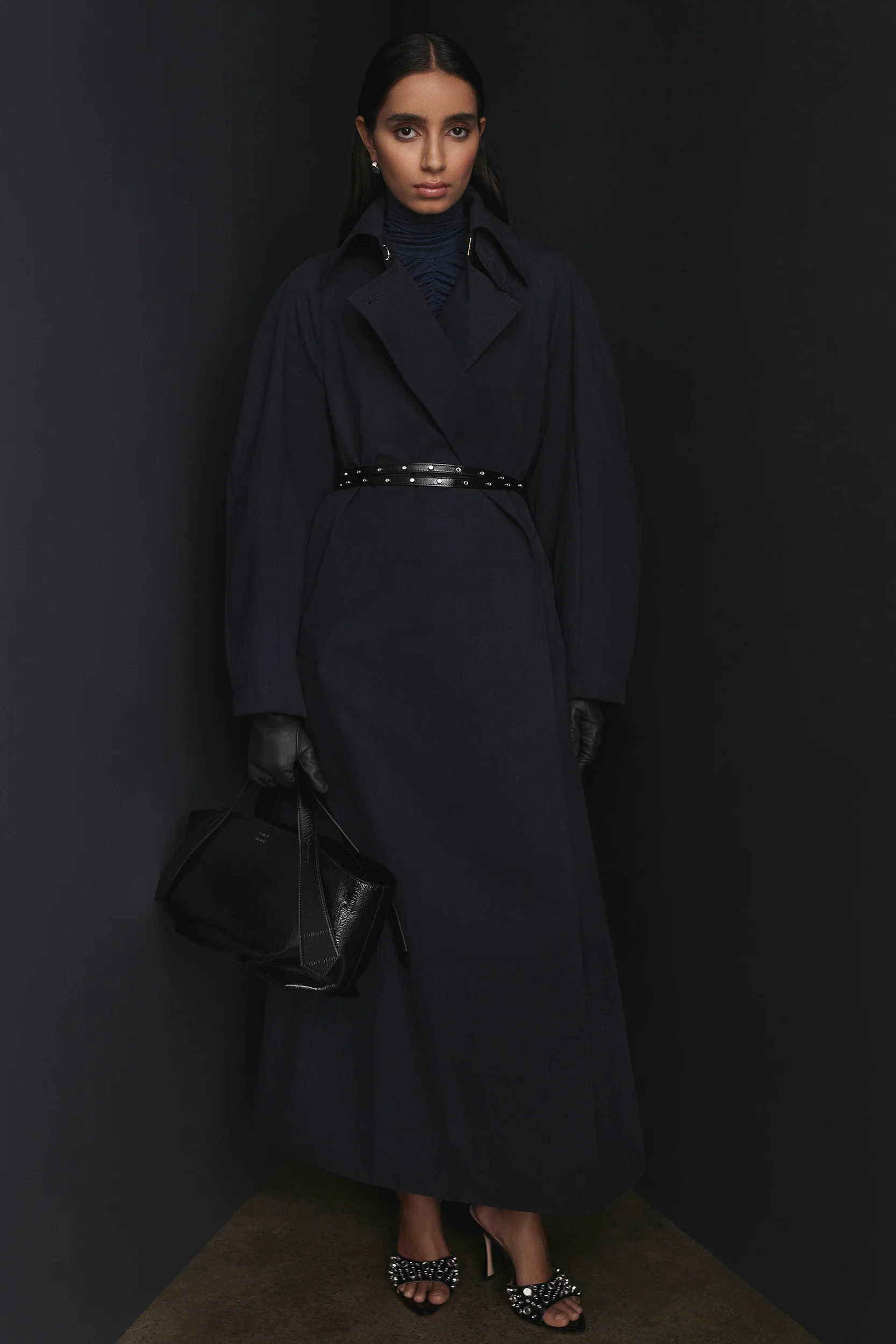 MERA STUDDED MULE - BLACK - Scanlan Theodore | Scanlan Theodore AU