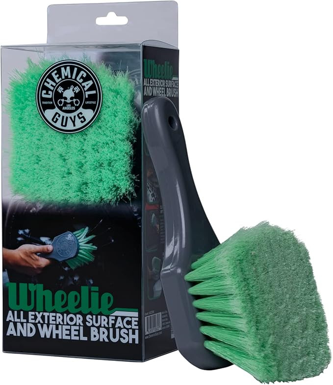 Chemical Guys Wheelie All Exterior Surface and Wheel Brush, Wheel Cleaner Brush with Soft Bristle... | Amazon (US)