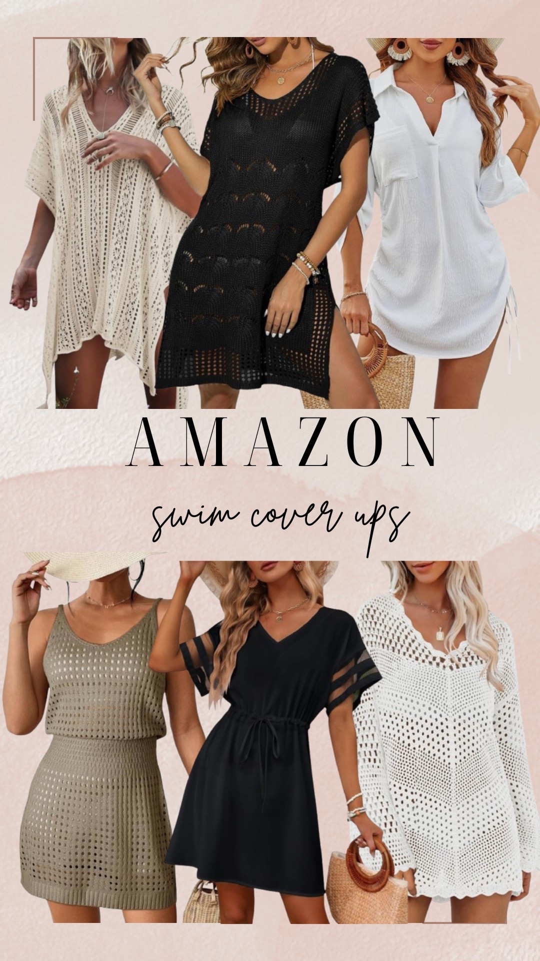 Amazon Swim Cover Ups ✨



#LTKSwim #LTKStyleTip #LTKFindsUnder50