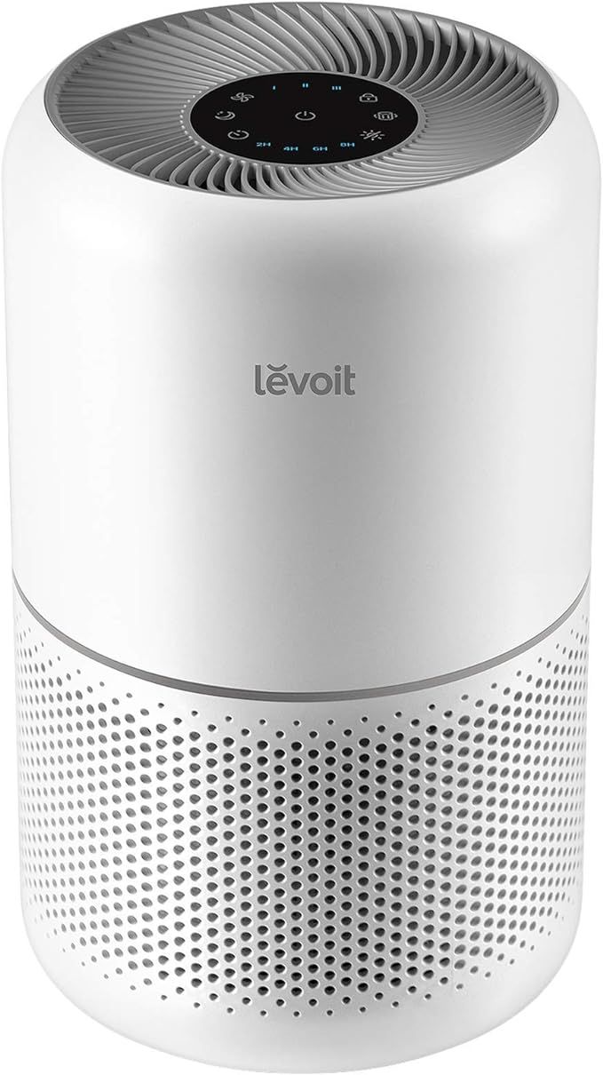 LEVOIT Air Purifier for Home Allergies Pets Hair in Bedroom, H13 True HEPA Filter, Covers Up to 1... | Amazon (US)