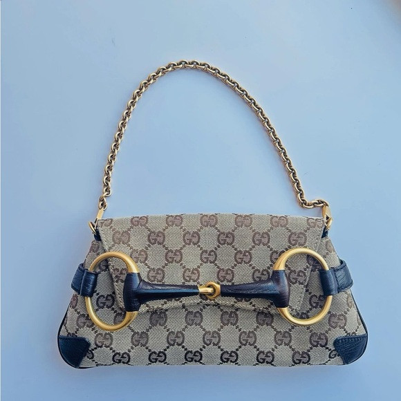 GUCCI PERFECT CONDITION bag -Horsebit monogram Vintage Clutch Bag- 🤎 | Poshmark