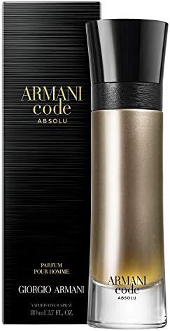 GIORGIO ARMANI Code Absolu for Men By Parfum Spray 3.7 Ounce / 110 Ml, 3.7 Fl Ounce | Amazon (US)