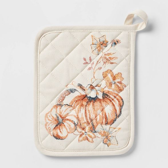 Cotton Pumpkins Kitchen Pot Holder - Threshold&#8482; | Target