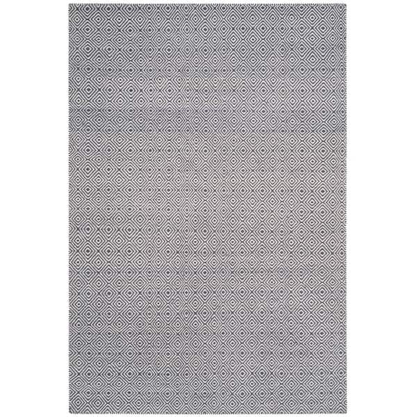 SAFAVIEH Handmade Oasis Evelijn Casual Wool Rug - 8' x 10' - Blue/Ivory | Bed Bath & Beyond