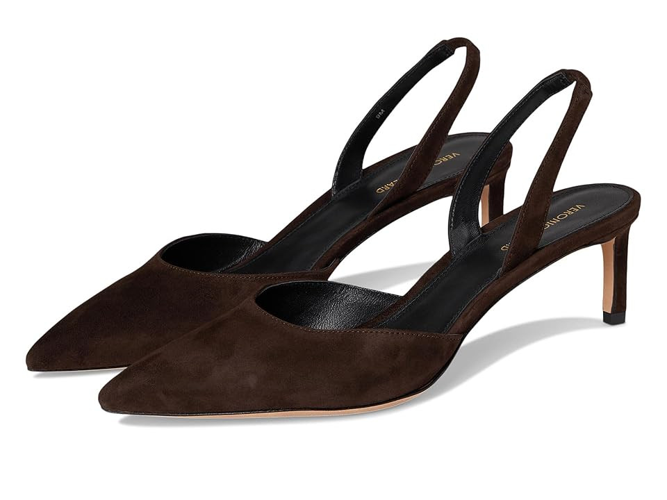 Veronica Beard Caroline High Women's Heels Espresso Brown Suede : 5 M | Zappos