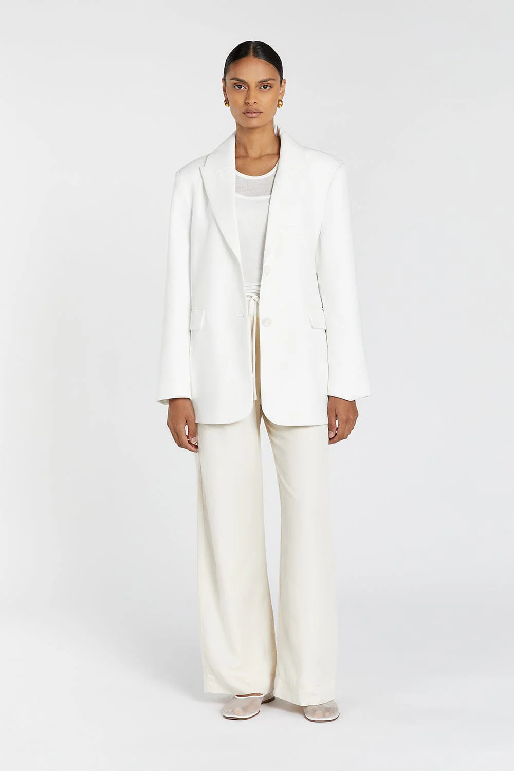 HARVEY CREAM SPLICED PANT | DISSH