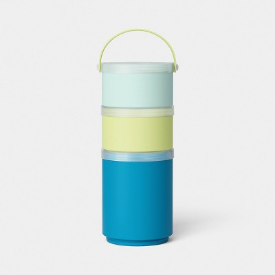 Round Stackable Container Multicolor Cool - Sun Squad™ | Target