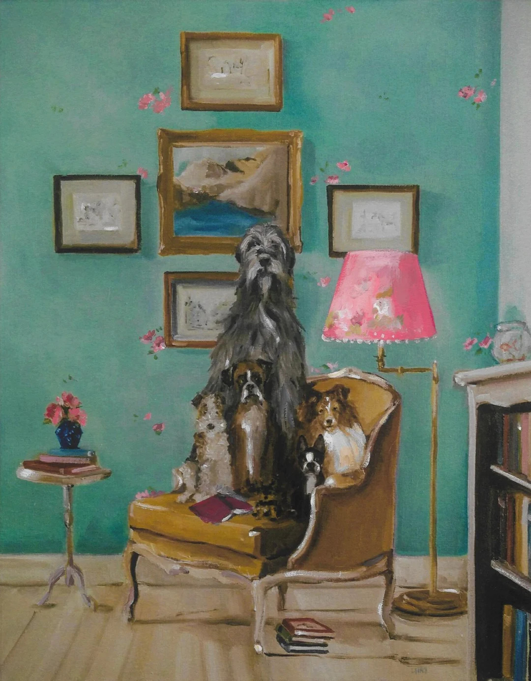 The Book Club - Fine Art Print | Etsy (US)