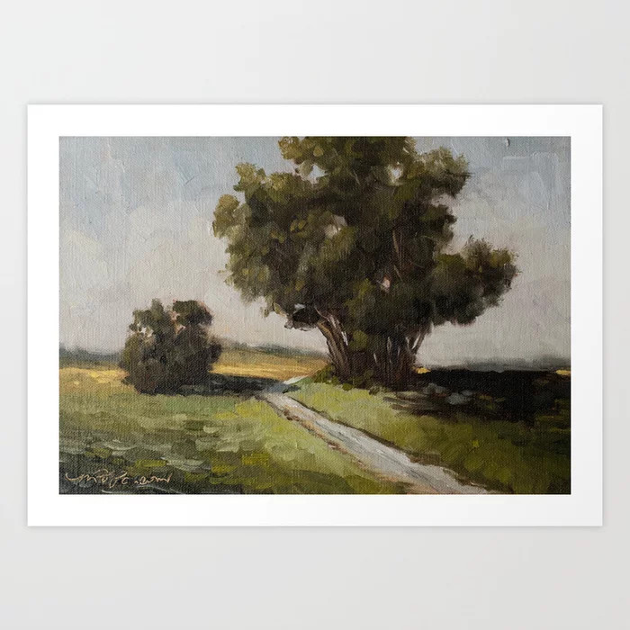 copse of trees Art Print | Society6