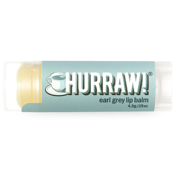 Hurraw! Balm, Lip Balm, Earl Grey, .15 oz (4.3 g) | iHerb