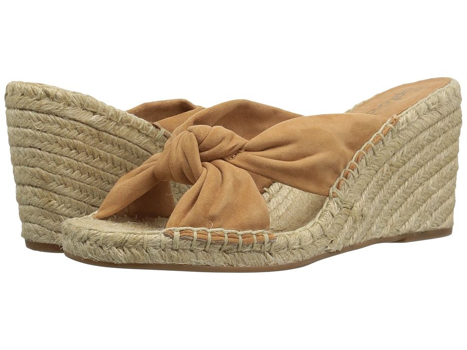 Splendid - Bautista (Tan Suede) Women's Wedge Shoes | Zappos