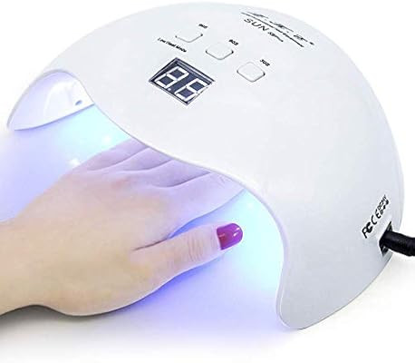 Gel UV LED Nail Lamp,LKE Nail Dryer 40W Gel Nail Polish UV LED Light with 3 Timers Professional N... | Amazon (US)