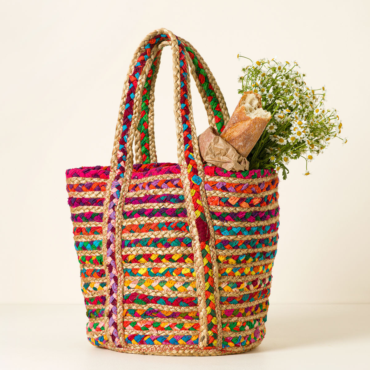 Repurposed Sari Tote Bag | UncommonGoods