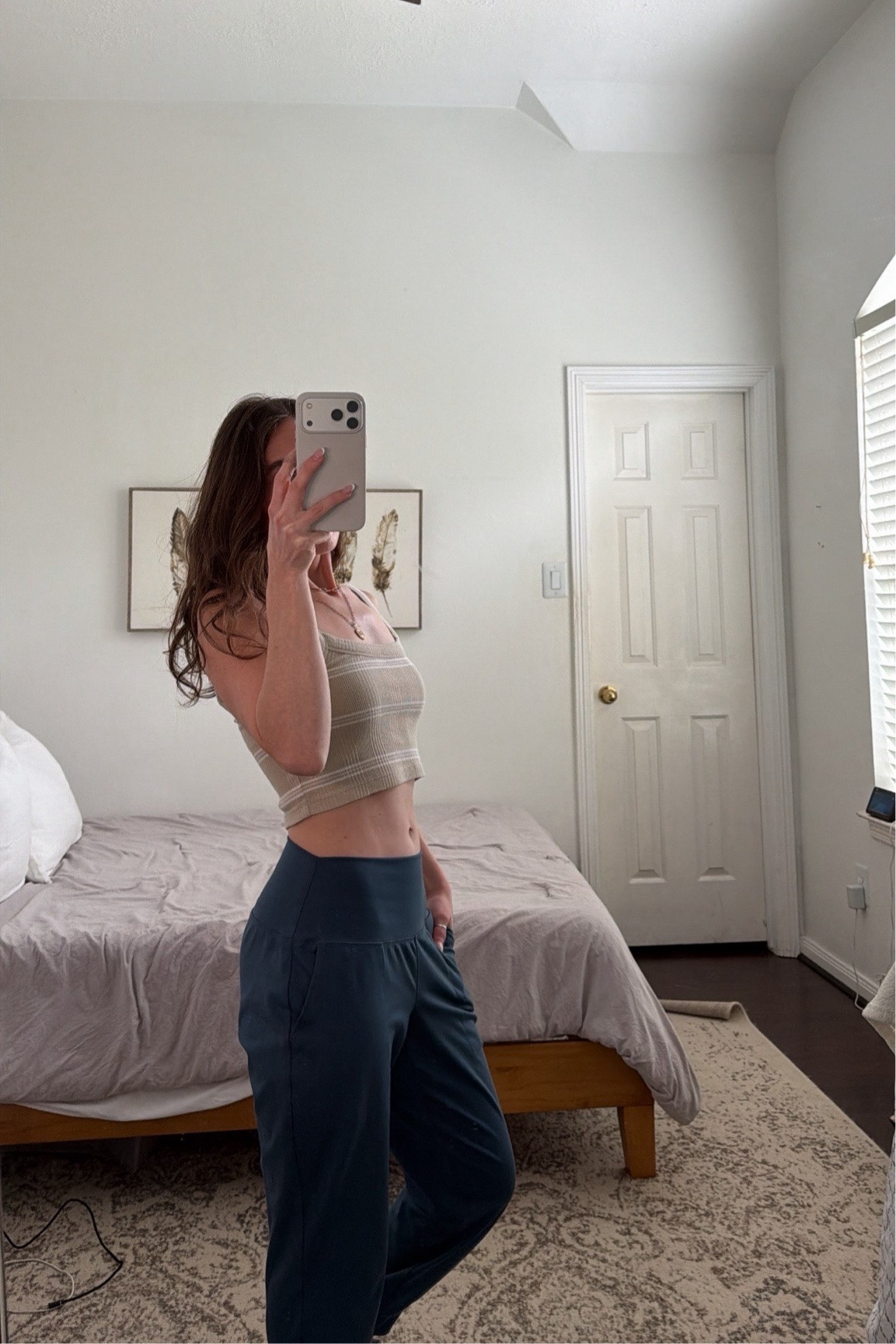 The most flattering joggers 💙

#LTKootd #LTKPetite #LTKActive