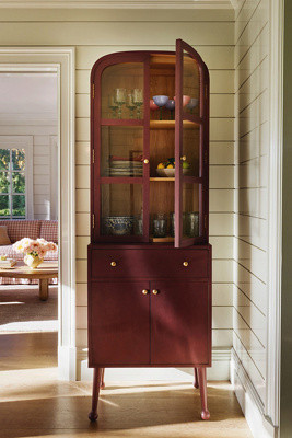 Moretti Oak Bar Cabinet | Anthropologie (US)