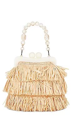 BTB Los Angeles Nyla Clutch in Natural from Revolve.com | Revolve Clothing (Global)