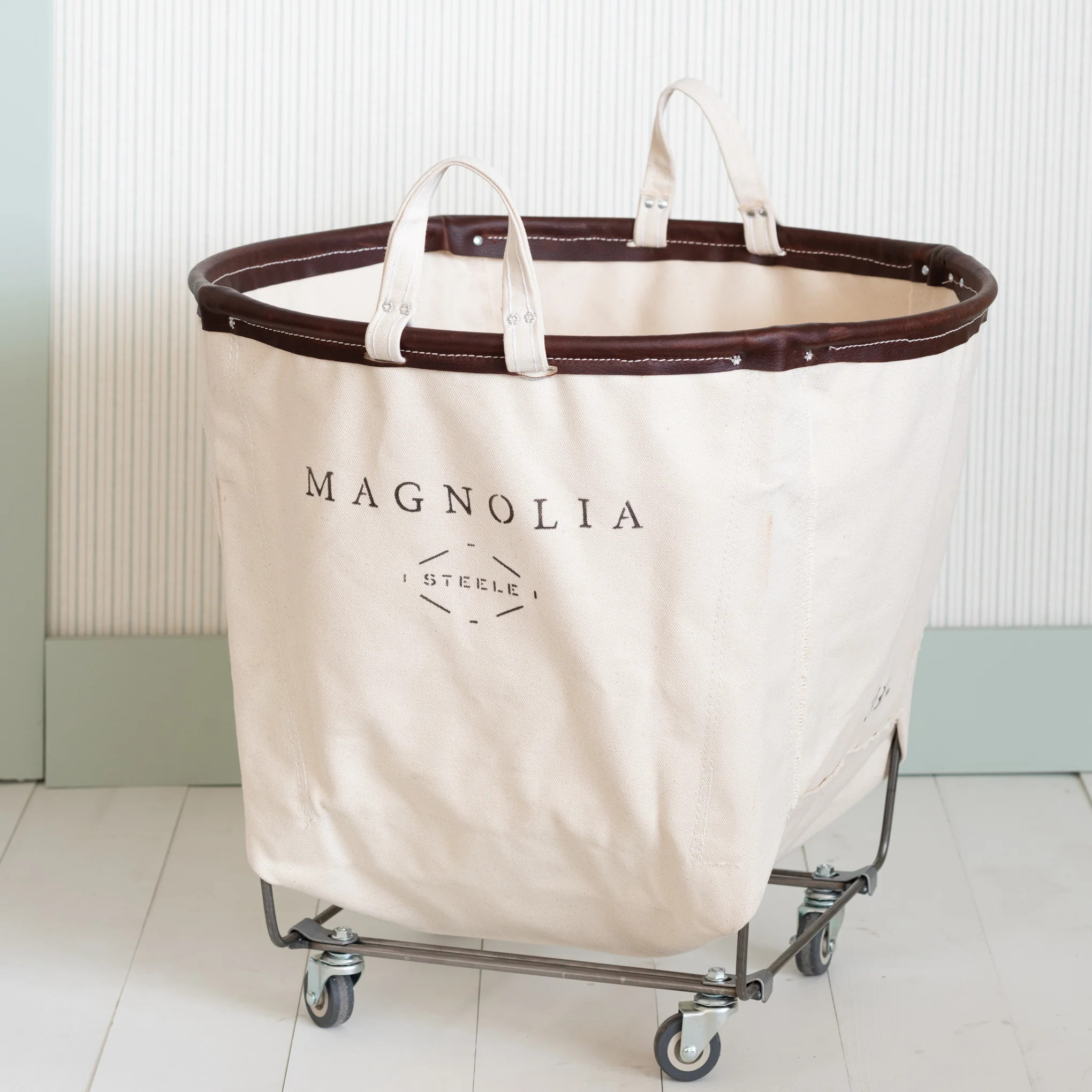 Magnolia Steele Canvas Round Truck - 3 BU | Magnolia