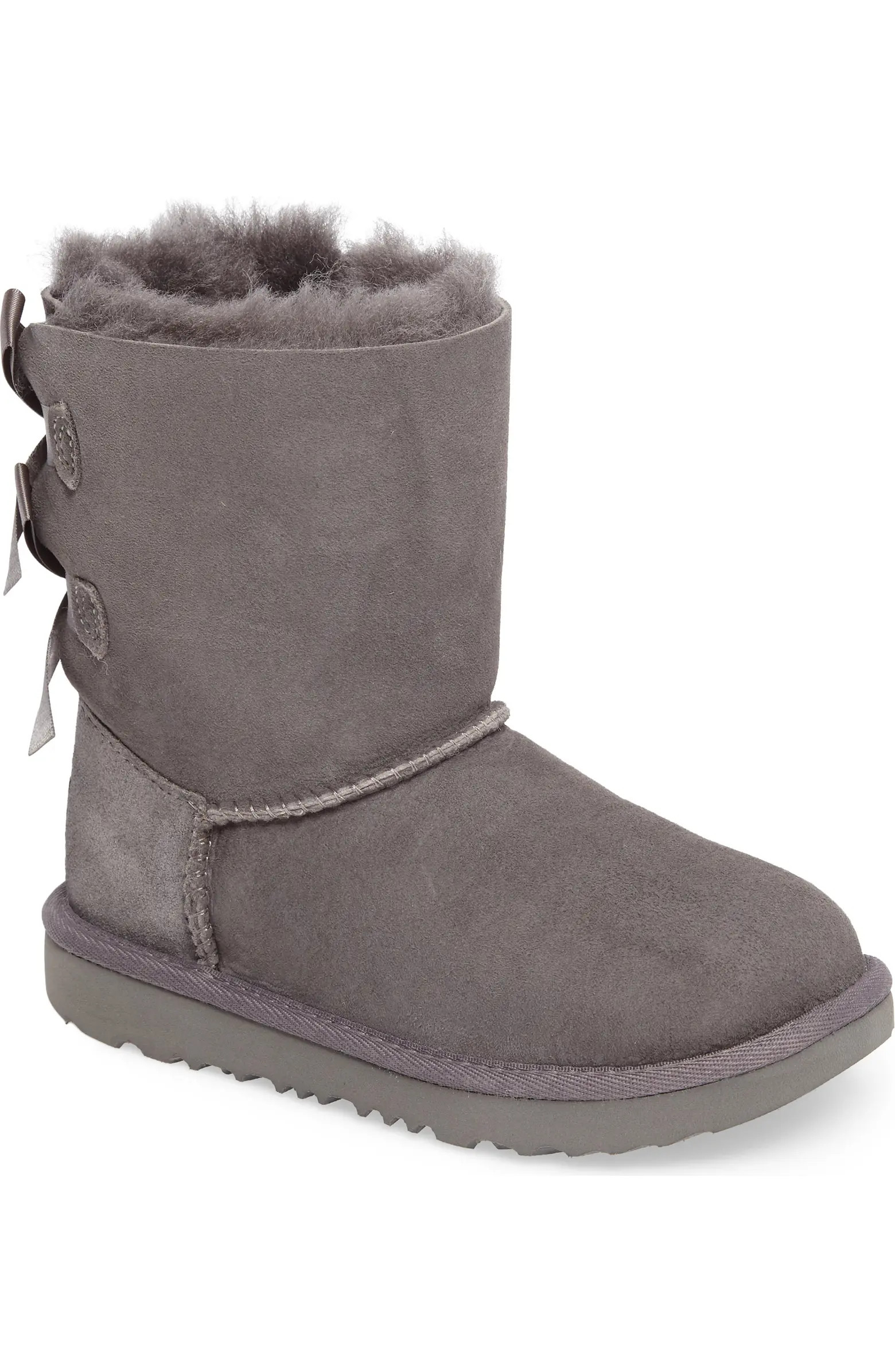 UGG® Kids' Bailey Bow II Water Resistant Genuine Shearling Boot | Nordstromrack | Nordstrom Rack