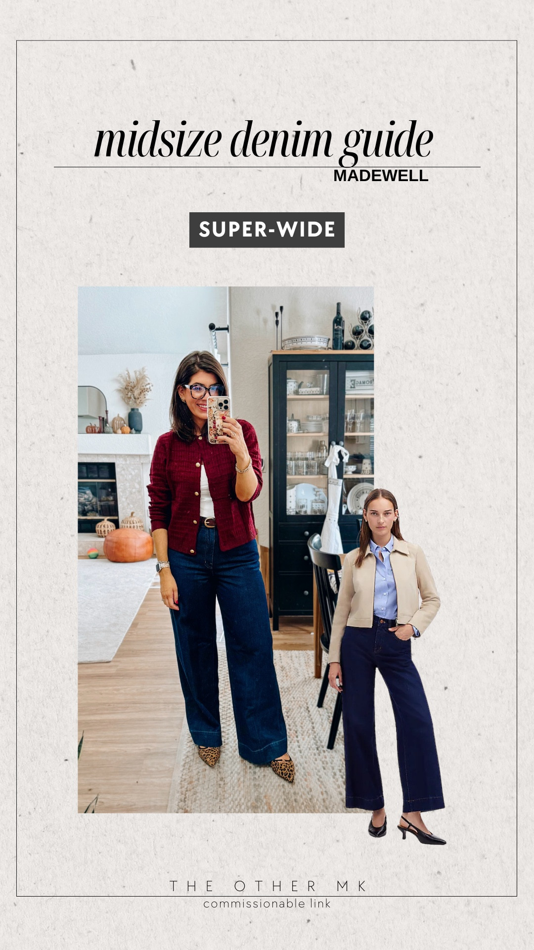 Madewell denim sale
In a 29 regular in the super wide jeans


#LTKxMadewell #LTKSaleAlert #LTKMidsize