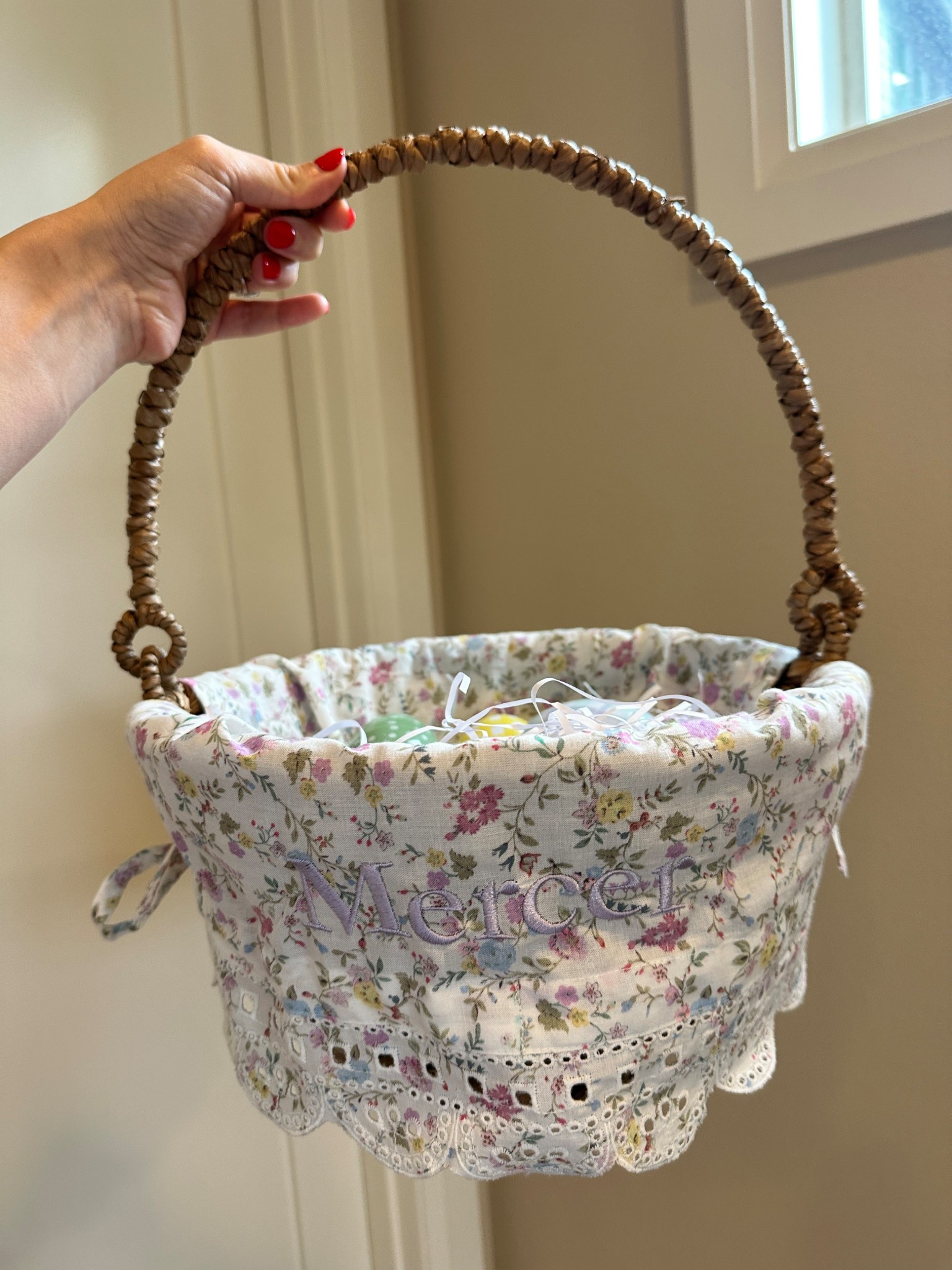 Pottery Barn Kids Easter Basket + Embroidered basket liner, on sale🐰

Mercer’s basket + liner is size Small 

#LTKFamily #LTKSaleAlert #LTKKids