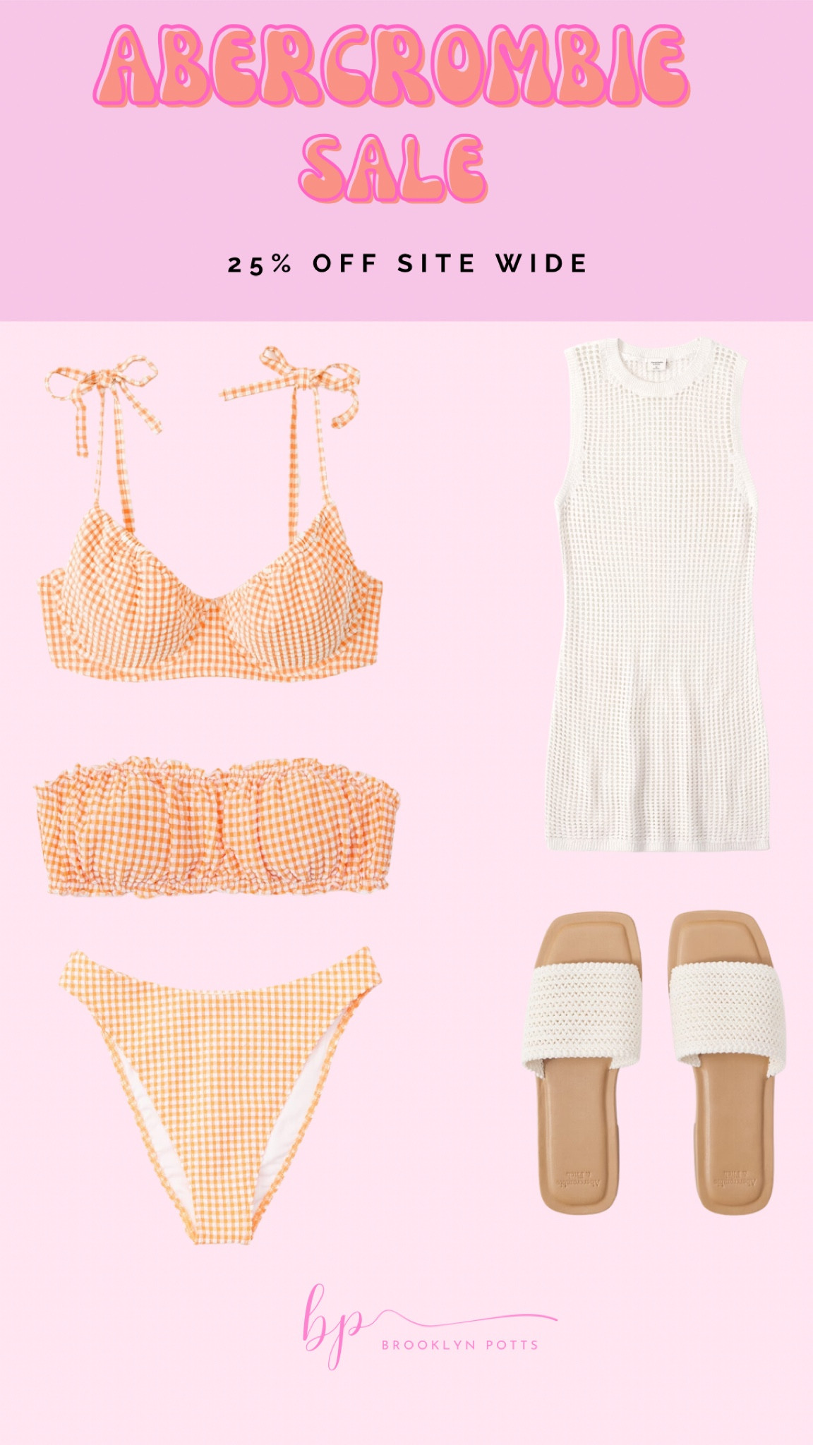 Abercrombie sale! Spring swim! 

#LTKsalealert #LTKstyletip #LTKunder100