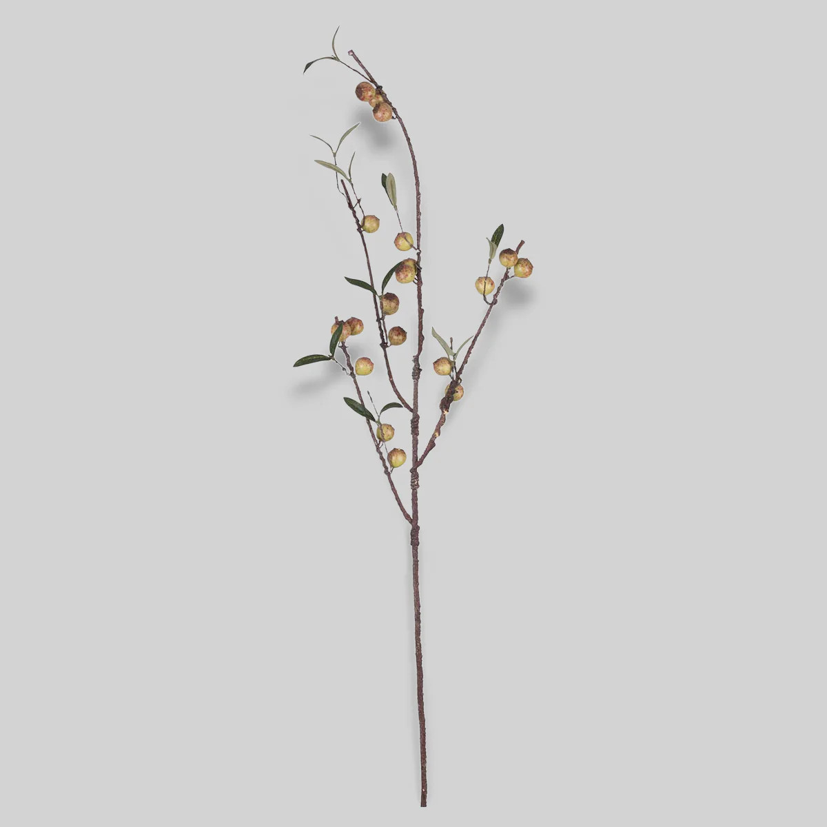 Faux Rosehip Branch | Autumn Rosehip Artificial Decoration | Bloomist, Inc