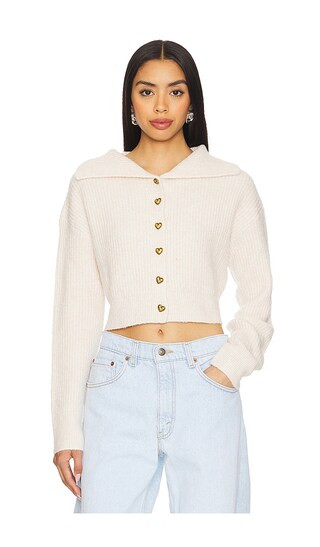 Madeline Sweater in Ivory | Revolve Clothing (Global)