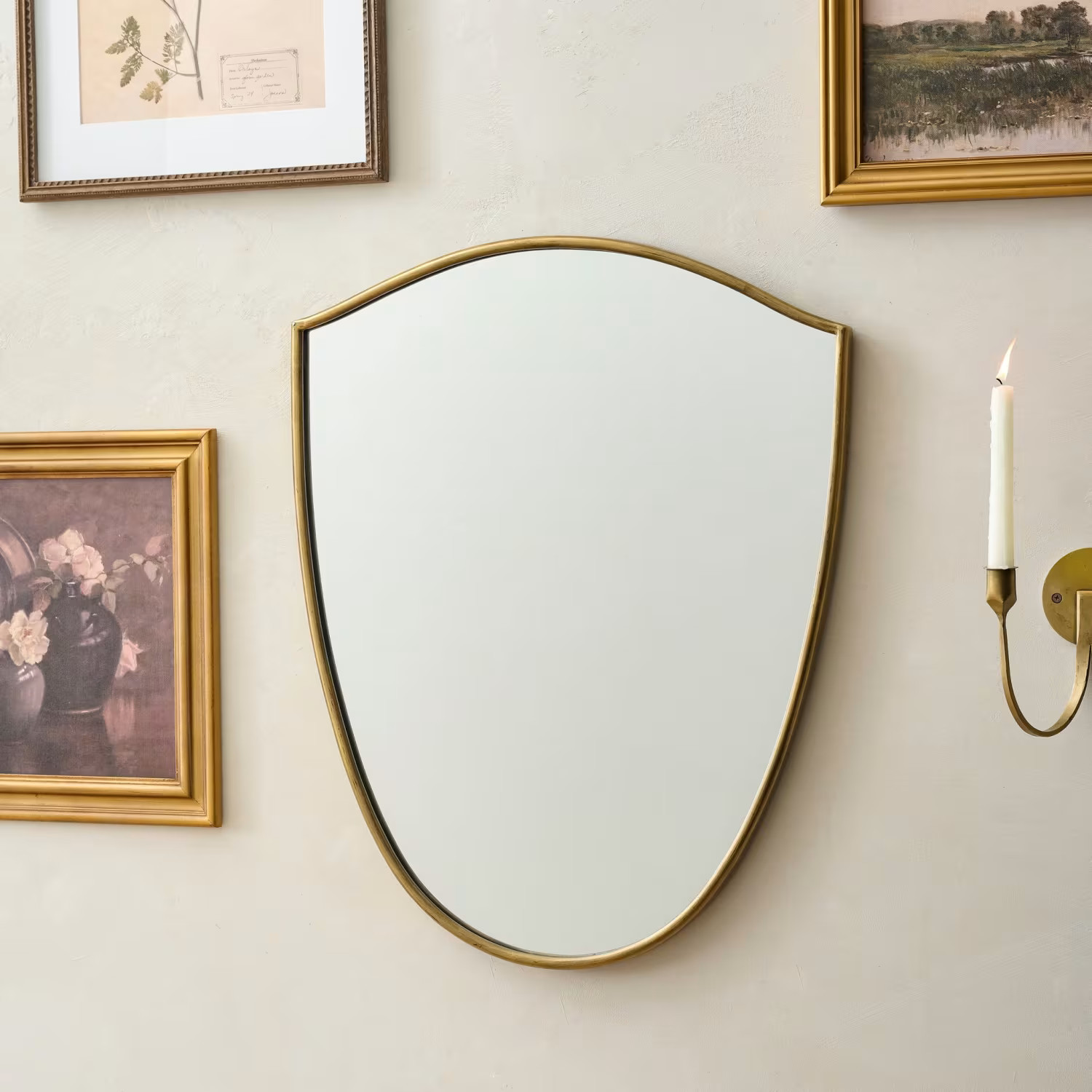 Vintage Inspired Art Deco Mirror | Magnolia