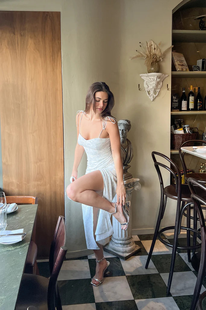 FLORAL MIDI DRESS | OAK + FORT