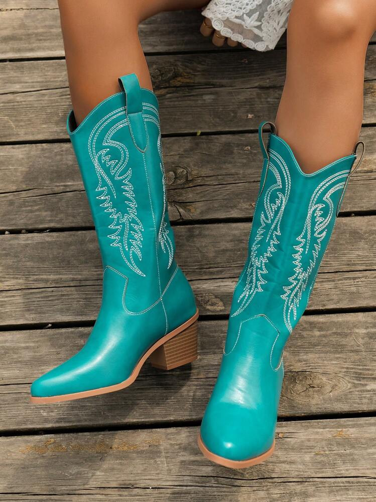 $31.44
$44.10
-29%
Extra Savings $7.86 Off
Women's Western Embroidered Vintage Chunky Heel Mid-Calf V-Cut Riding Boots, Fashionable
4.89
(1000+)
#13 Bestseller
in Blue Women Outdoor Shoes

Color: Blue







Size
US
Size Guide
US6 (EUR36)
US6.5 (EUR37)
9 Left
US7 (EUR38)
US8 (EUR39)
US9 (EUR40)
3 Left
US9.5 (EUR41)
US10.5 (EUR42)
US11 (EUR43)
Run small,go one size up
Qty:

 | SHEIN