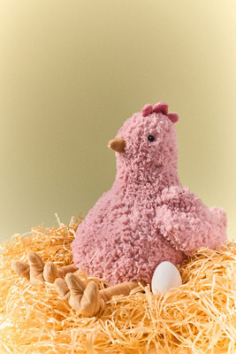 Mon Ami Pink Chicken Kids Plush | Anthropologie (US)