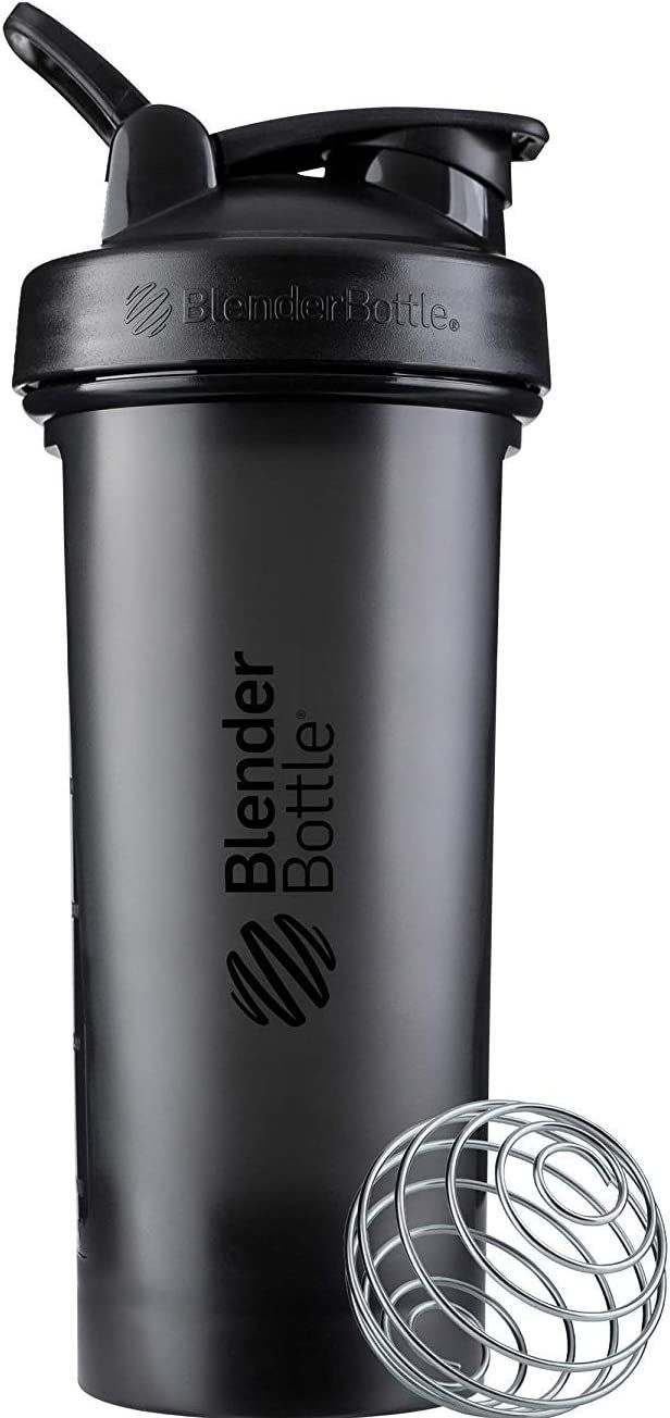 BlenderBottle Classic V2 Shaker Bottle, 28-Ounce, Black | Amazon (US)