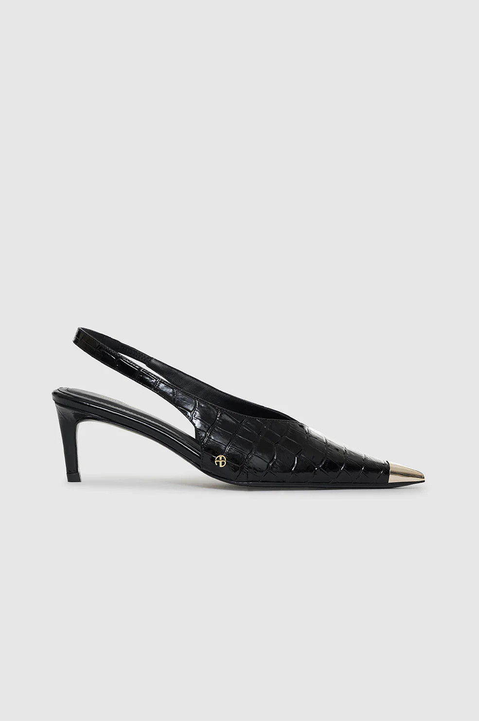 Nina Heels With Metal Toe Cap | Anine Bing