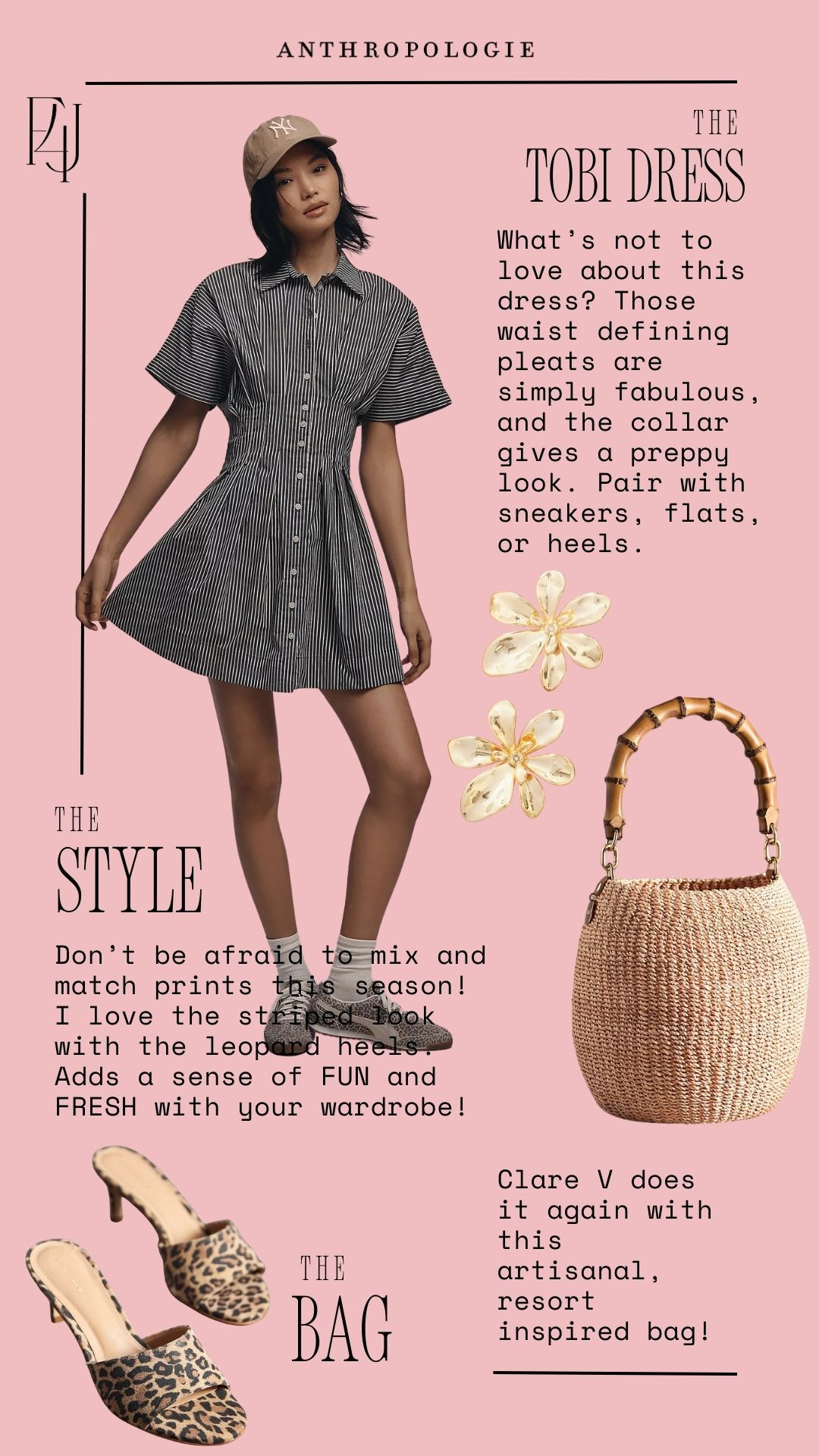 Love this look and the various ways you can dress it up or down. Don't be afraid to mix and match prints this season! Now through March 10th, save 20% on orders of $100+. Use code "Anthro20" at checkout.

Fit4Janine, Anthropologie, Spring Outfits, Shoes, Accessories 

 

#LTKSeasonal #LTKSaleAlert #LTKStyleTip