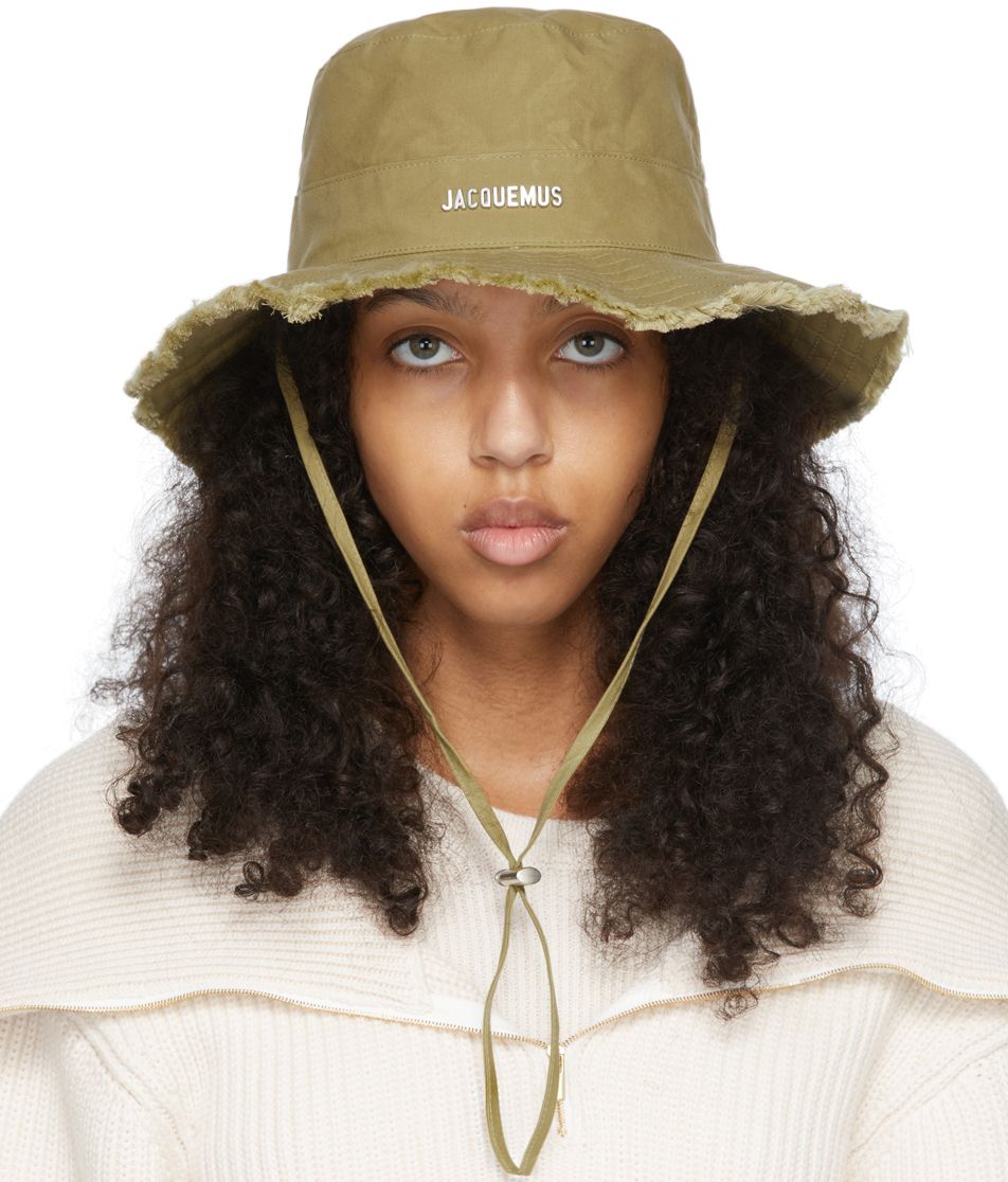 Khaki 'Le Bob Artichaut' Bucket Hat | SSENSE