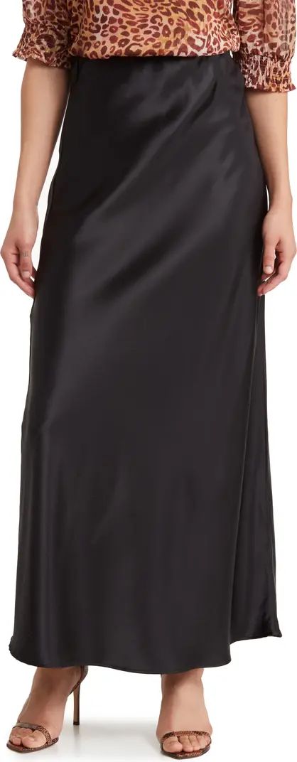 Satin A-Line Skirt | Nordstrom Rack