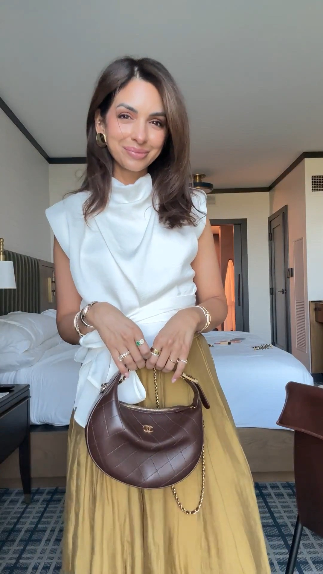 Not over this look for LTK conference! Wearing xs in each item! This Zara skirt is sooo good!!!

#LTKootd #LTKSeasonal